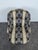 Napoleon III Lounge Chair in Fabric For Sale - Image 3 of 7