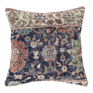 Vintage Handmade Turkish Rug Pillow Cover For Sale