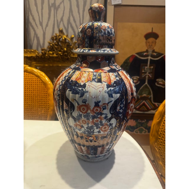 Set of 2, Mid 19th Century Ginger Jar For Sale - Image 4 of 5