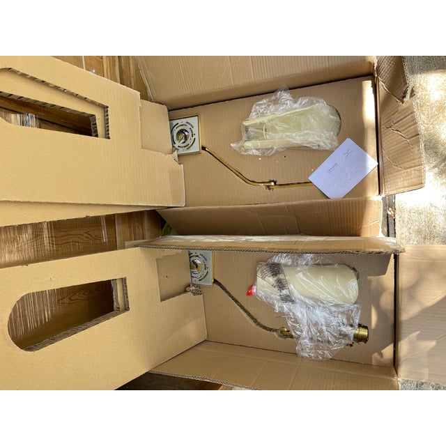 Hudson Valley Lighting Mid Century Modern Swing Arm Sconces- Pair For Sale In Austin - Image 6 of 7