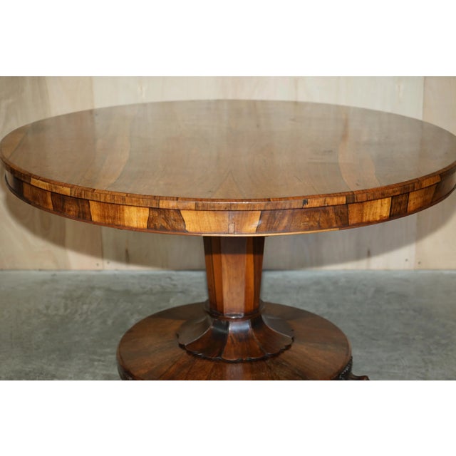 William IV Hardwood Lion's Paw Centre or Side Table, 1830s For Sale - Image 12 of 13