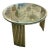 A Beautiful Art Deco Space Age Futurist Round Chrome Coffee Table, Circa 1970s For Sale