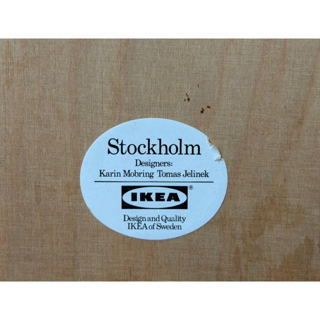 Vintage Stockholm Chairs by Karin Mobring & Tomas Jelinek for Ikea, 1990s, Set of 4 For Sale - Image 9 of 18