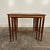 Wood Mid Century Modern Teak Dux Nesting Table Made in Sweden For Sale - Image 7 of 12