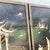 Wood Chinese Hand Painted and Mother of Pearl Room Divider/Screen - 4 Panels For Sale - Image 7 of 12