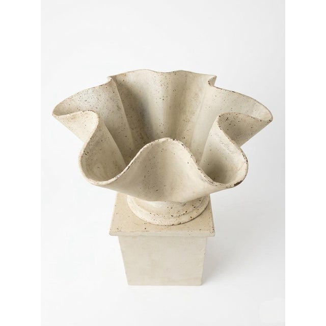 This striking vintage planter, designed by the influential Swiss neo-functionalist Willy Guhl, showcases the iconic...