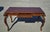 Late 20th Century Late 20th Century Georgian-Style Carved Wood Writing Desk For Sale - Image 5 of 17