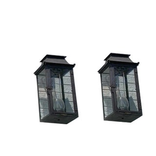 Bevolo Gas and Electric Williamsburg Electric Lanterns - a Pair For Sale