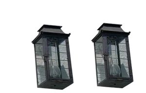 Bevolo Gas and Electric Williamsburg Electric Lanterns - a Pair