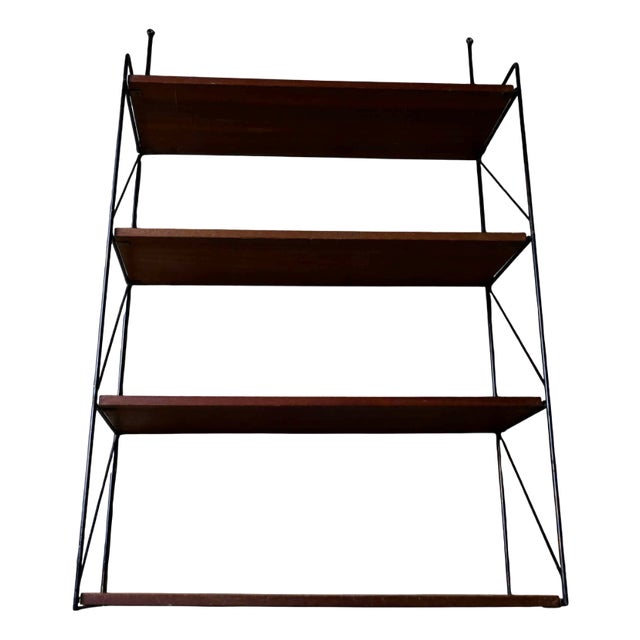 Mid-Century Modern String Shelf, 1950s For Sale