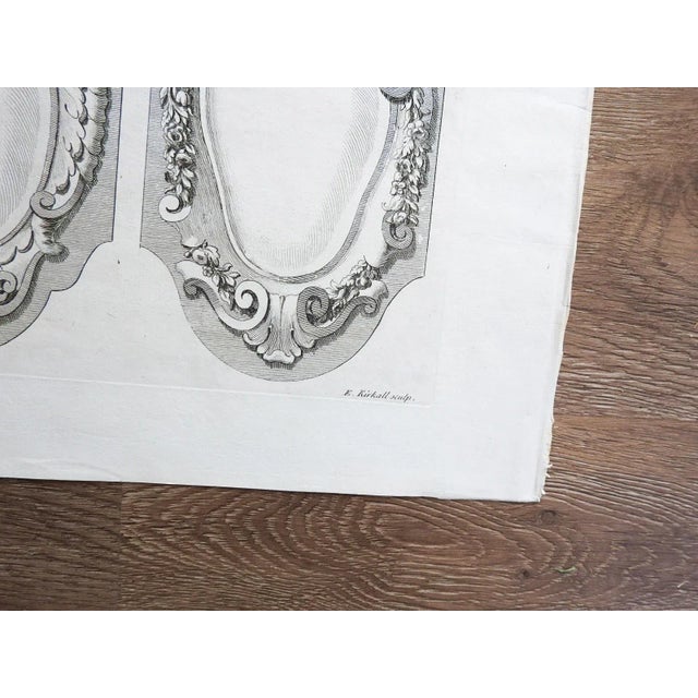 Antique 1728 James Gibbs Architectural Ornament Engravings - Set of 3 For Sale - Image 10 of 10
