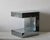 Paul Evans 1970s Paul Evans Style Chrome Cantilevered Side Table Night Stand Vintage For Sale - Image 4 of 17