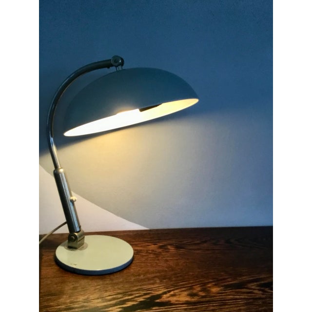 Mid-century model 144 table lamp by h. Th. J. A. Busquet for hala, 1960s, in very good conditions. designed 1960 to 1969...