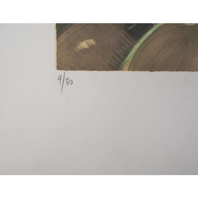 Daniel Gelis, Nu à la fenêtre, Lithograph For Sale - Image 5 of 6