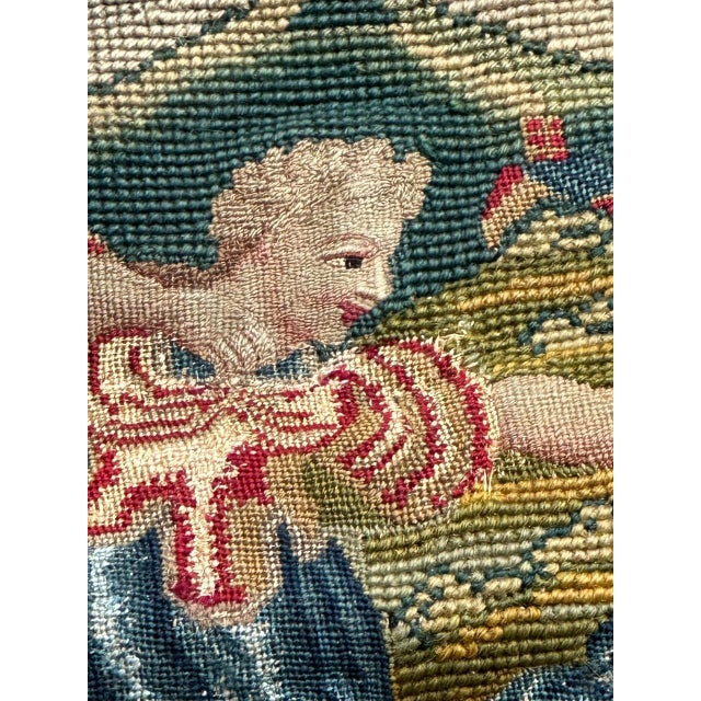 Antique 18th Century French Needlepoint Tapestry For Sale - Image 18 of 18