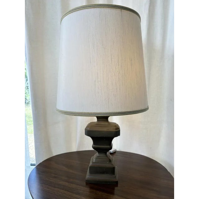 Vintage Brass Lamp, 1950s For Sale - Image 10 of 10