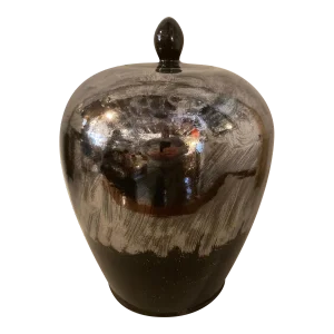 Gary McCloy Platinum Lustre Glazed Ginger Jar