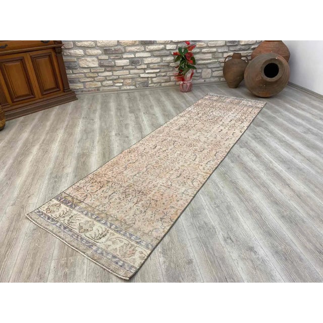 This beautiful, vintage, handwoven Kilim is approximately 60 years old. It is handmade, of very fine quality hand spun...
