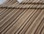Taupe Galerie Shabab Collection Mid-20th Century Vintage Turkish Flatweave Kilim Square Room Size Carpet For Sale - Image 8 of 8
