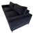 Navy Velvet Century Sofa For Sale