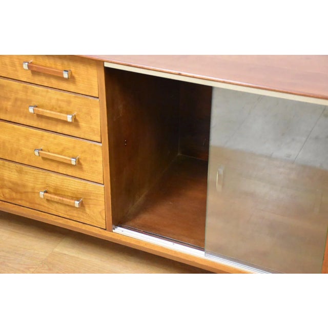 Renzo Rutili Cherry Credenza For Sale - Image 10 of 11