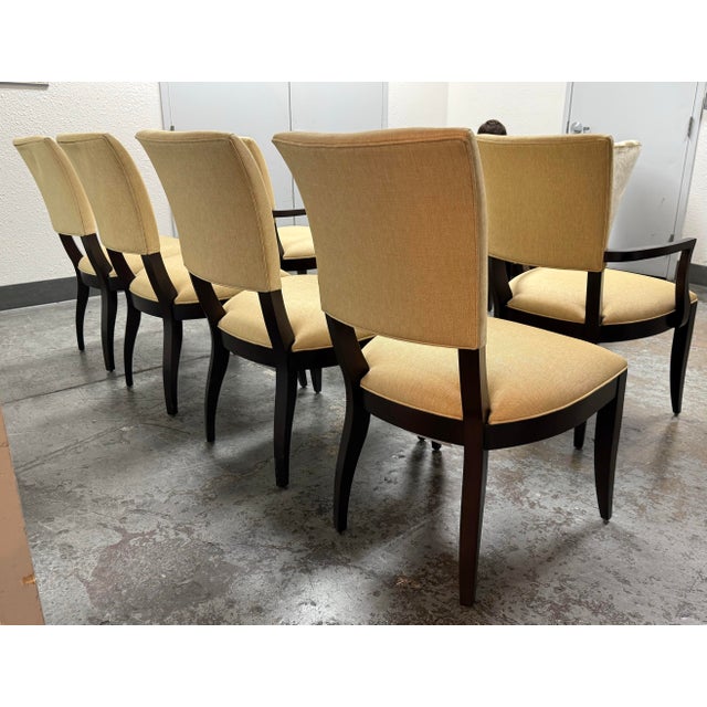 2020s Ethan Allen Drew Dining Chairs, Set of Eight For Sale - Image 5 of 12