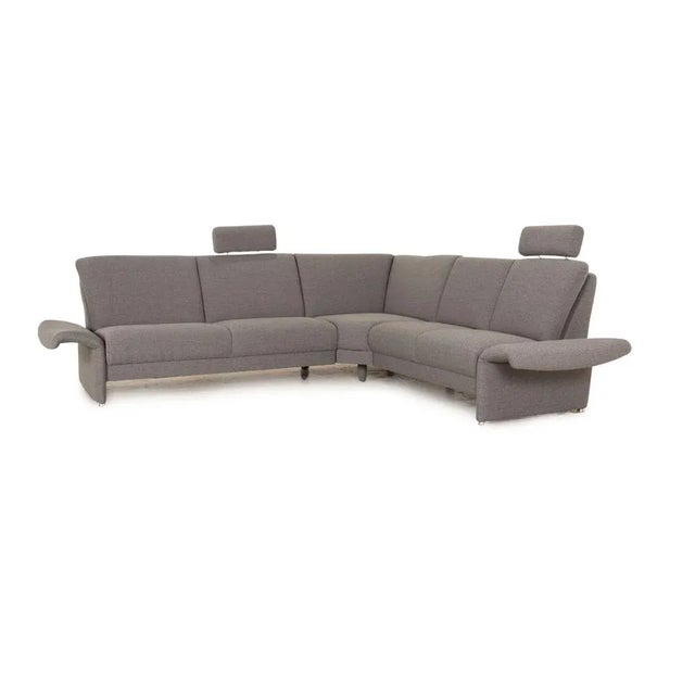 Modern Luminara Fabric Corner Sofa Gray from Mondo For Sale - Image 3 of 9