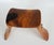 Vintage Handcarved Wood and Iron Sculptural Head Rest For Sale - Image 4 of 7