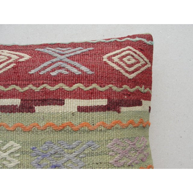 Kilim Rug Pillow Cover For Sale - Image 4 of 12