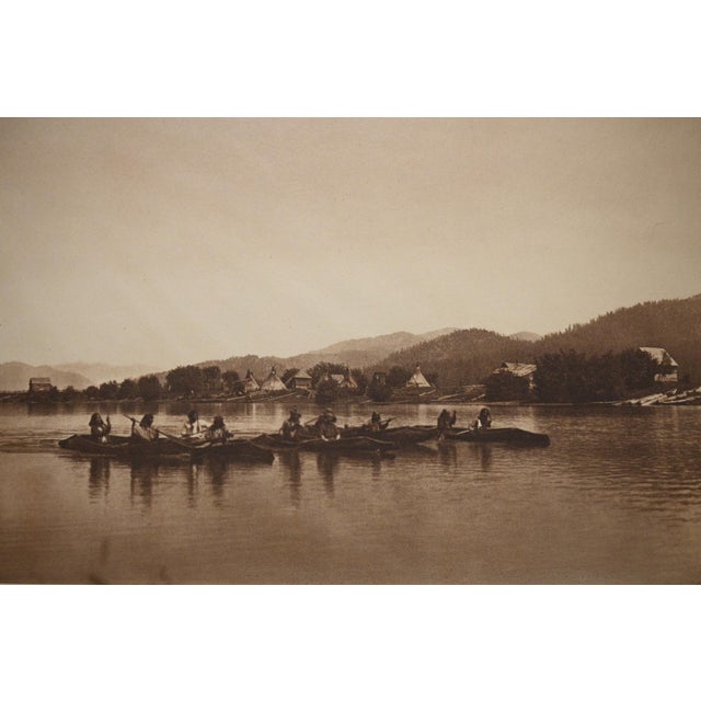 An original vintage photogravure from Edward S. Curtis's The North American Indian, Portfolio VII (published 1911) —...
