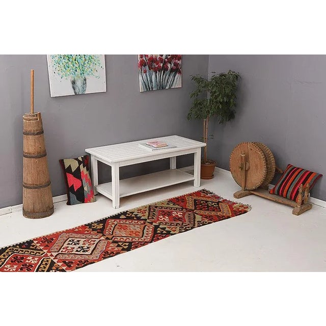 Vintage Turkish Kaiseri Kilim Runner For Sale In Los Angeles - Image 6 of 7