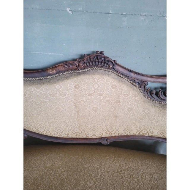 1940s Vintage Louis XV Style Sofa, 1940s For Sale - Image 5 of 12