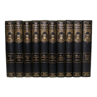 Vintage The Source Book Encyclopedia Book Set- 10 Pieces For Sale