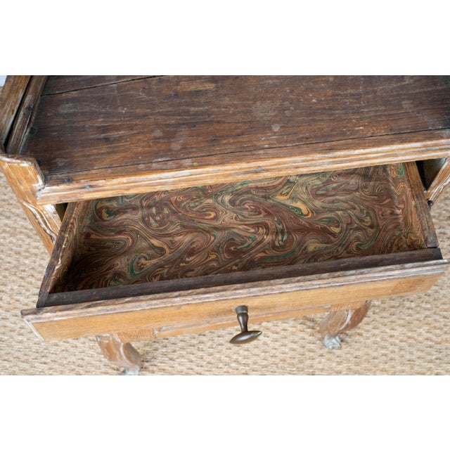 Small Antique French Corner Cabinet For Sale - Image 9 of 14
