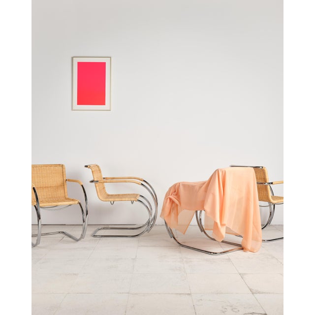 MR 20 Chairs in Turbular Steel by Mies Van Der Rohe for Thonet, Set of 4 For Sale - Image 6 of 18