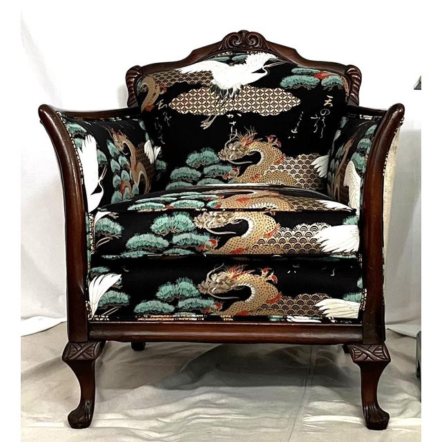 This century-old chair is solid, sound, and sturdy -- a testament to the craftsmanship that was once common to fine...