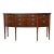 Vintage Antique Solid Mahogany Traditional Duncan Phyfe Style 99" Sideboard Buffet 314 For Sale