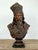 Vintage Patinated Bust of Man For Sale - Image 11 of 12