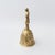 Antique Belgian Flemish Figurative Brass Table Bell, 1890 For Sale - Image 10 of 13