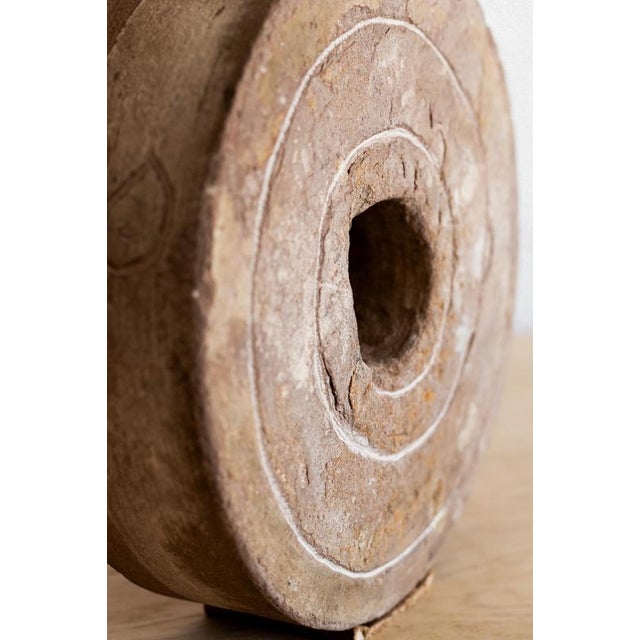 The Wind Sculpture in Stone by Jean-Baptiste Van Den Heede For Sale - Image 9 of 10