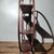 Brown Vintage Chinese Round Rosewood Display Stand (Curio) With Drawers & Jade Accents - 60.5cm For Sale - Image 8 of 9