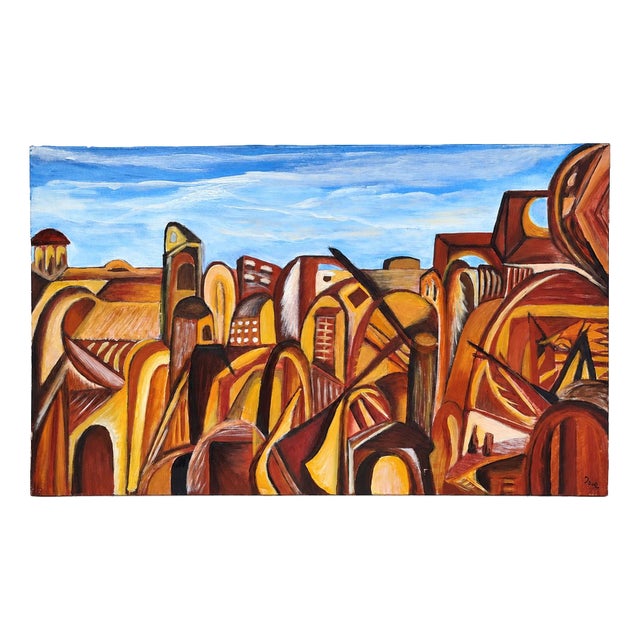 Ina, Chaos, Abstract Composition, 1990s, Canvas For Sale