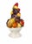 Mid-20th Century Italian Majolica Ceramic Fruit Topiary Centerpiece, 1970s For Sale - Image 12 of 12