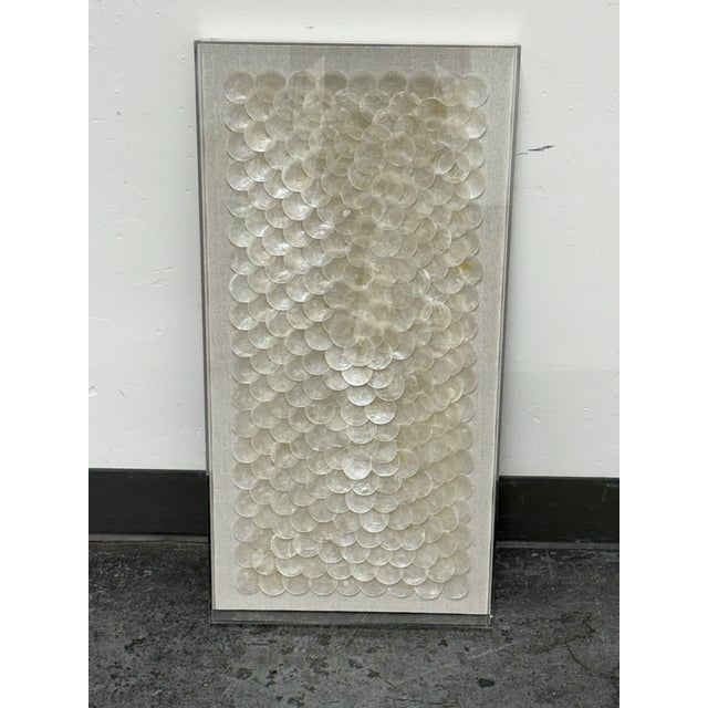Design Plus Gallery presents a Capiz Shell Art Panel from Restoration Hardware. This sculptural artwork celebrates the...