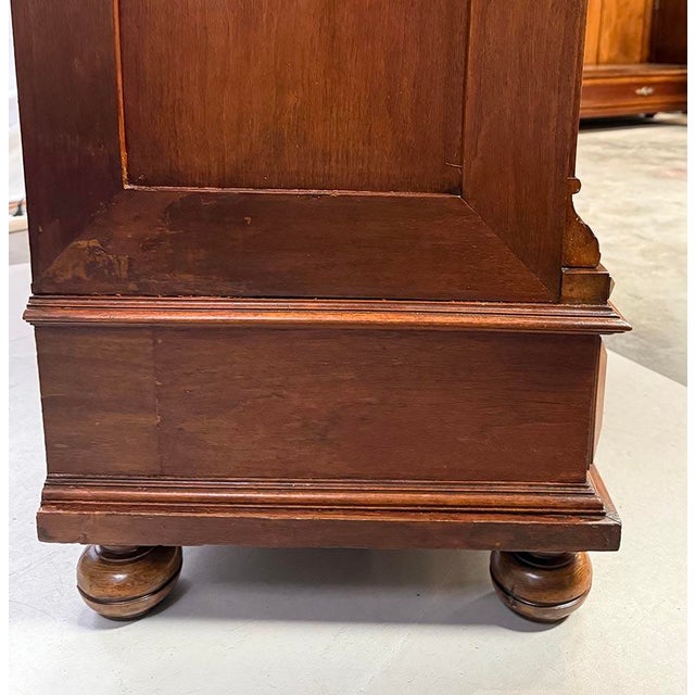 Wood Antique Oak Wardrobe, 1880 For Sale - Image 7 of 11