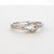 18k White Gold Knot Ring With Round White Diamonds Size 7 For Sale - Image 18 of 18