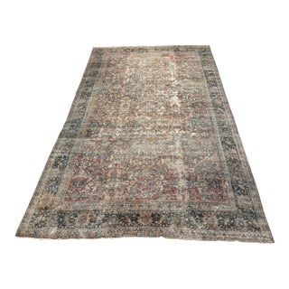 10Ft 4 in × 16Ft 7 in Summer House Sultanabad Hand-Knotted Wool Area Rug For Sale