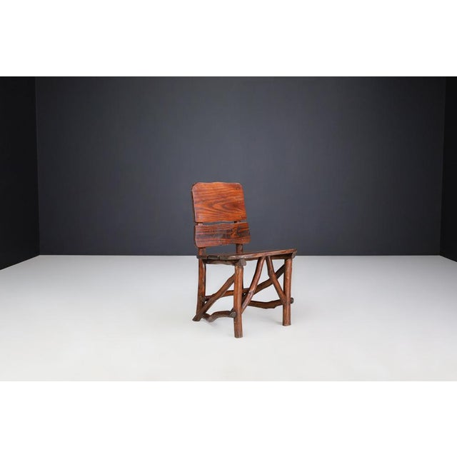 Pine Dining Chairs, France, 1960s, Set of 10 For Sale - Image 4 of 14