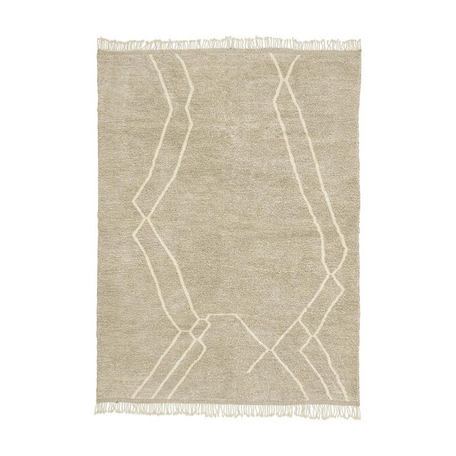 Hand-Knotted Wool Premium Rug by Azele Studio For Sale - Image 10 of 10