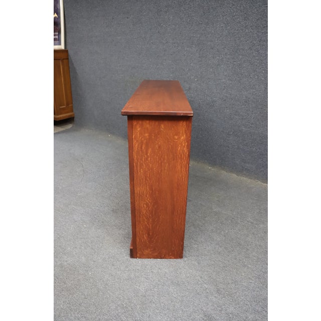 Hunt Country Furniture Brandywine Hall Quarter Sawn Oak Buffet For Sale - Image 9 of 18